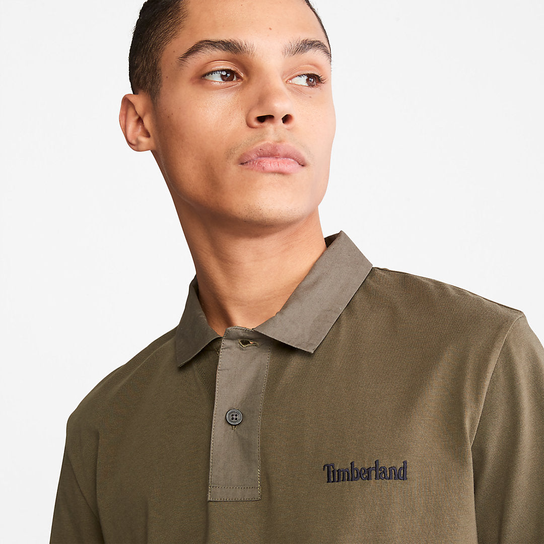 Outdoor Heritage Polo Shirt for Men in Dark Green Timberland Online