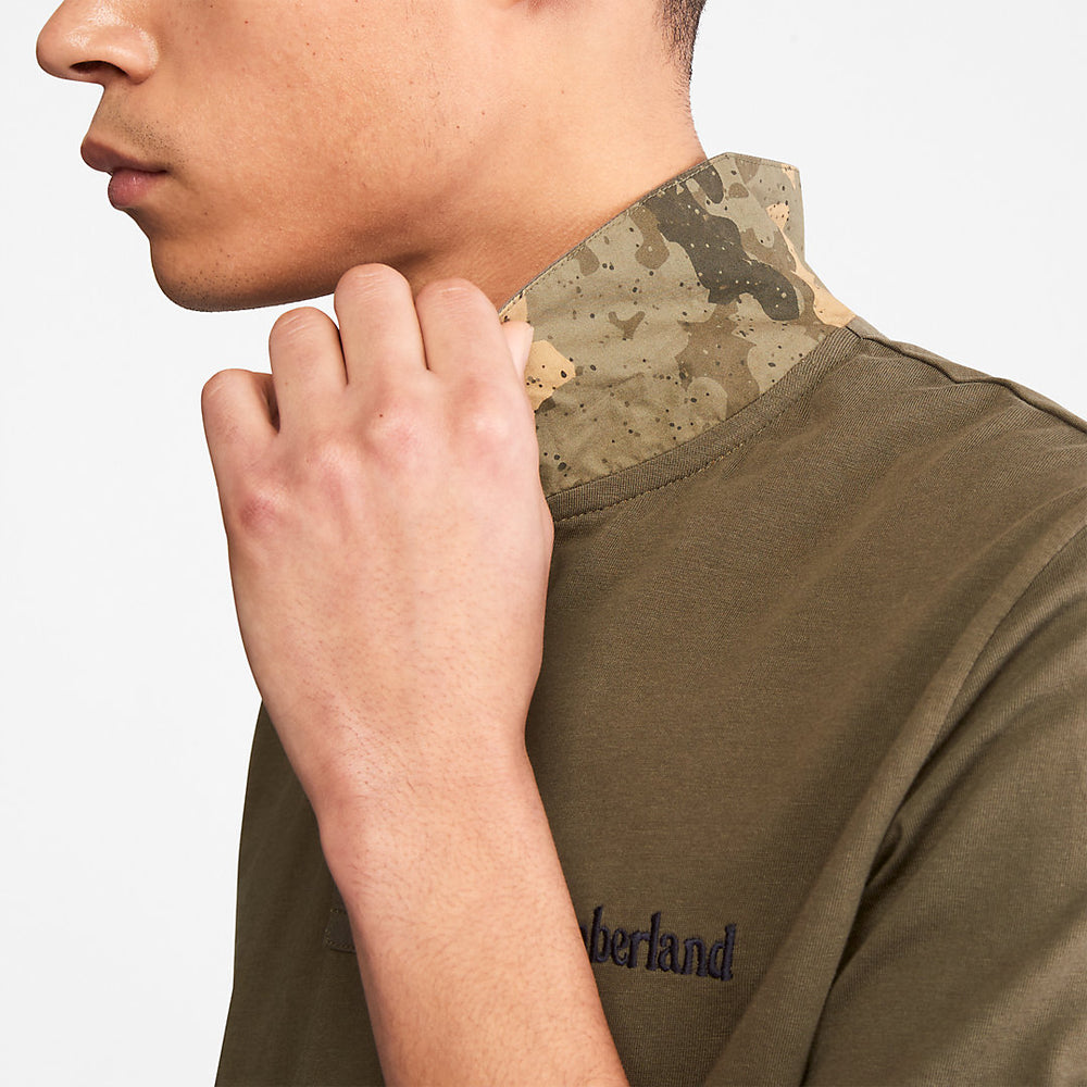 Outdoor Heritage Polo Shirt for Men in Dark Green Timberland Online