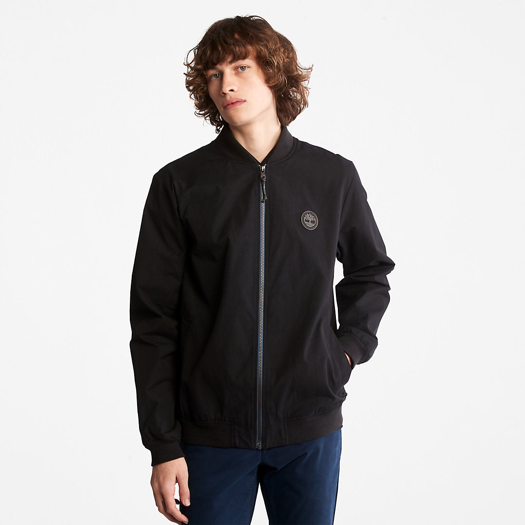 DWR Bomber Jacket for Men in Black Timberland For Sale