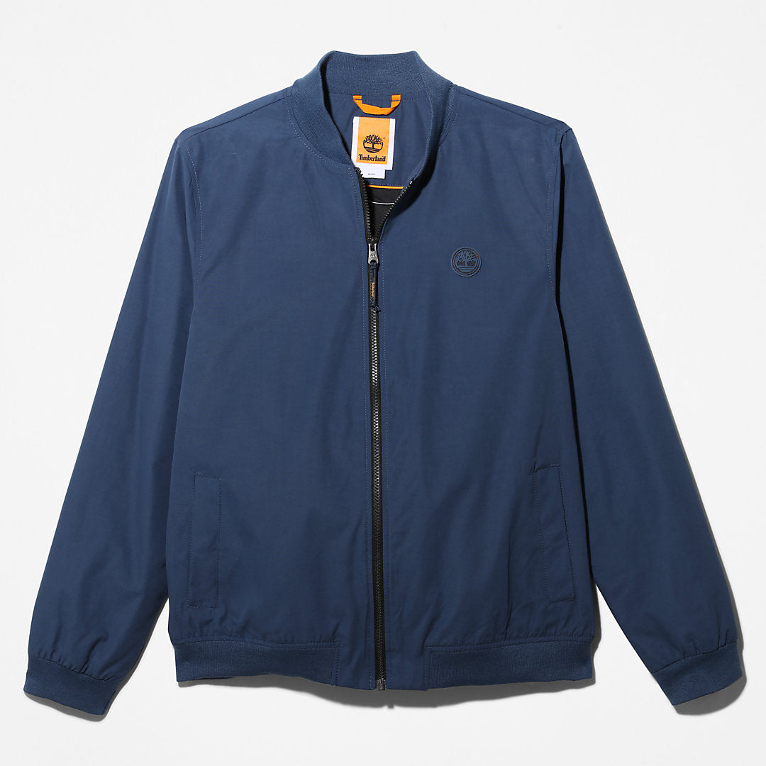 DWR Bomber Jacket for Men in Blue Timberland Outlet
