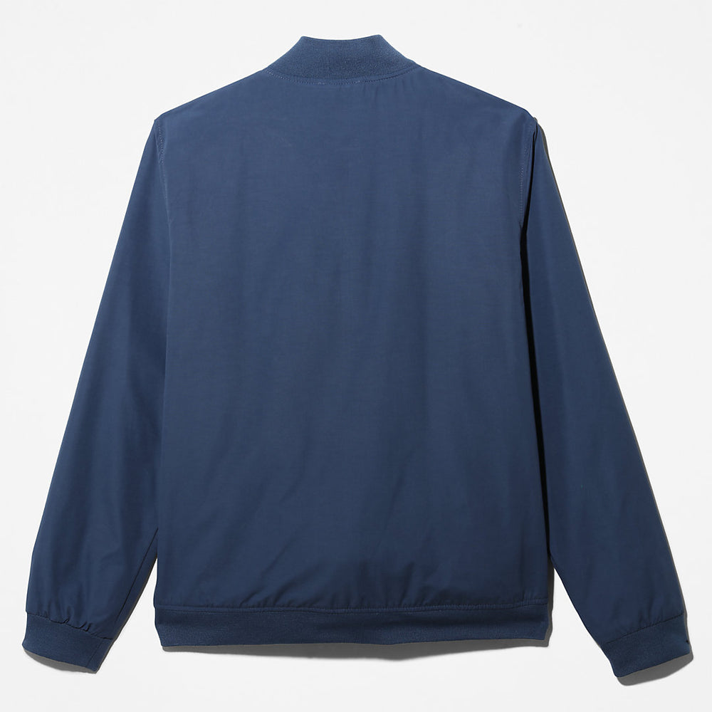 DWR Bomber Jacket for Men in Blue Timberland Outlet