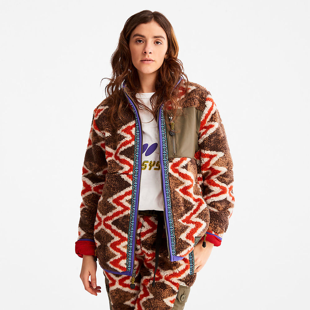Bee Line x Timberland® Fleece Jacket in Red Timberland Online