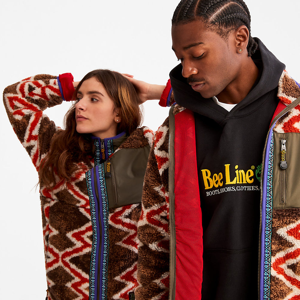 Bee Line x Timberland® Fleece Jacket in Red Timberland Online
