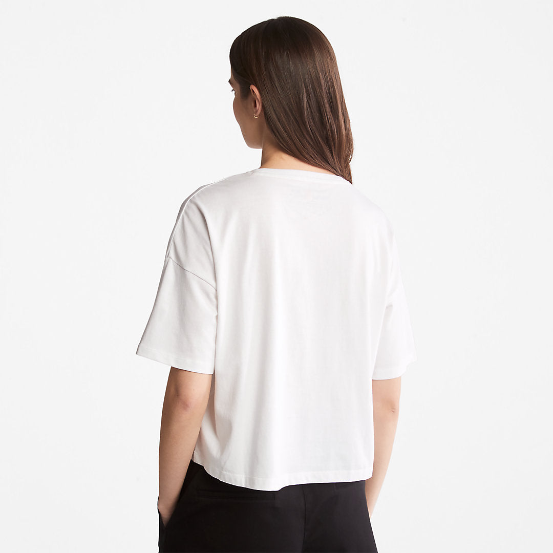 Pastel T-Shirt for Women in White Timberland Outlet