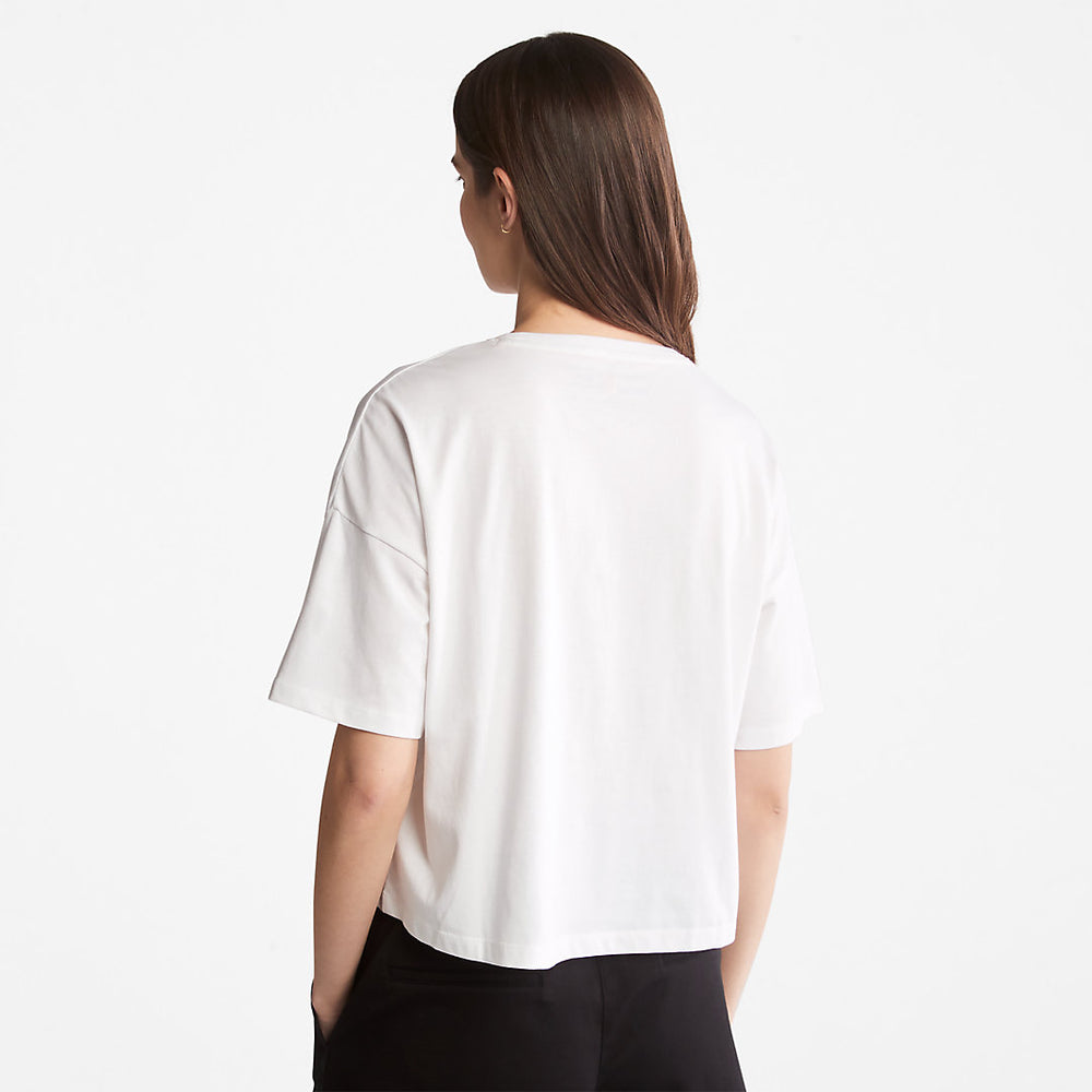 Pastel T-Shirt for Women in White Timberland Outlet