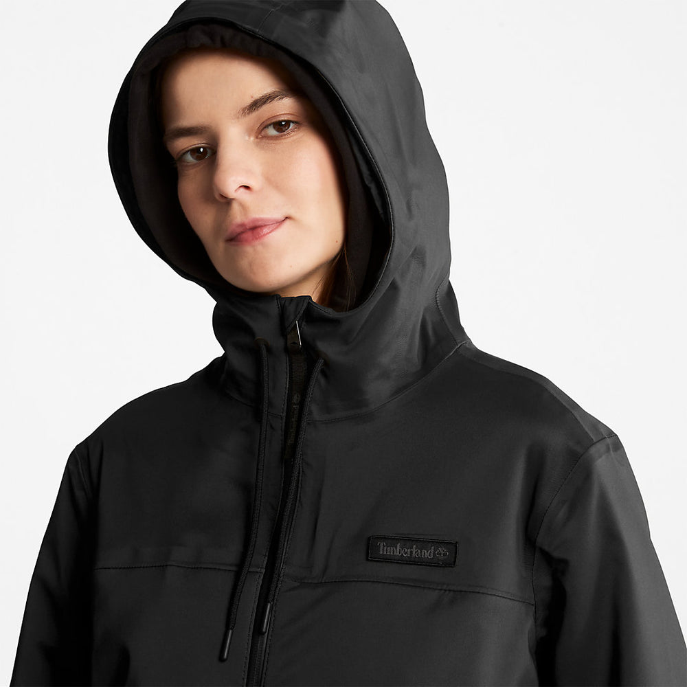 Waterproof Mid-length Parka for Women in Black Timberland On Sale