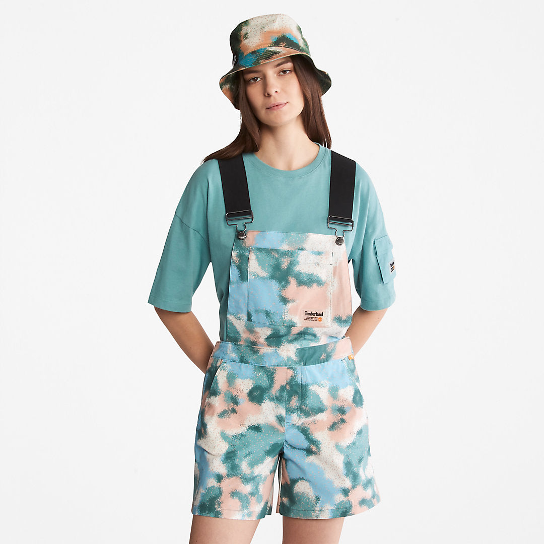 Dungaree Shorts for Women in Summer Print Timberland US
