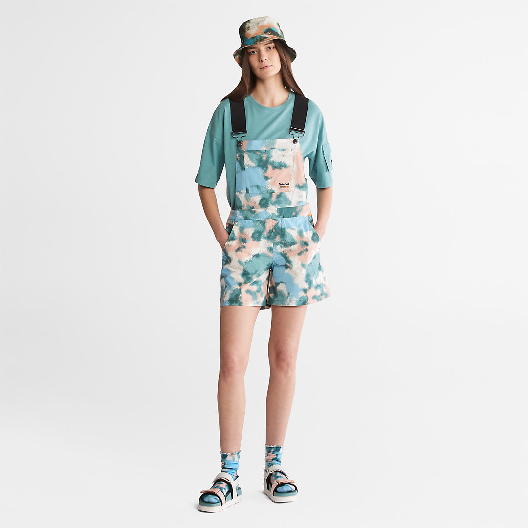 Dungaree Shorts for Women in Summer Print Timberland US