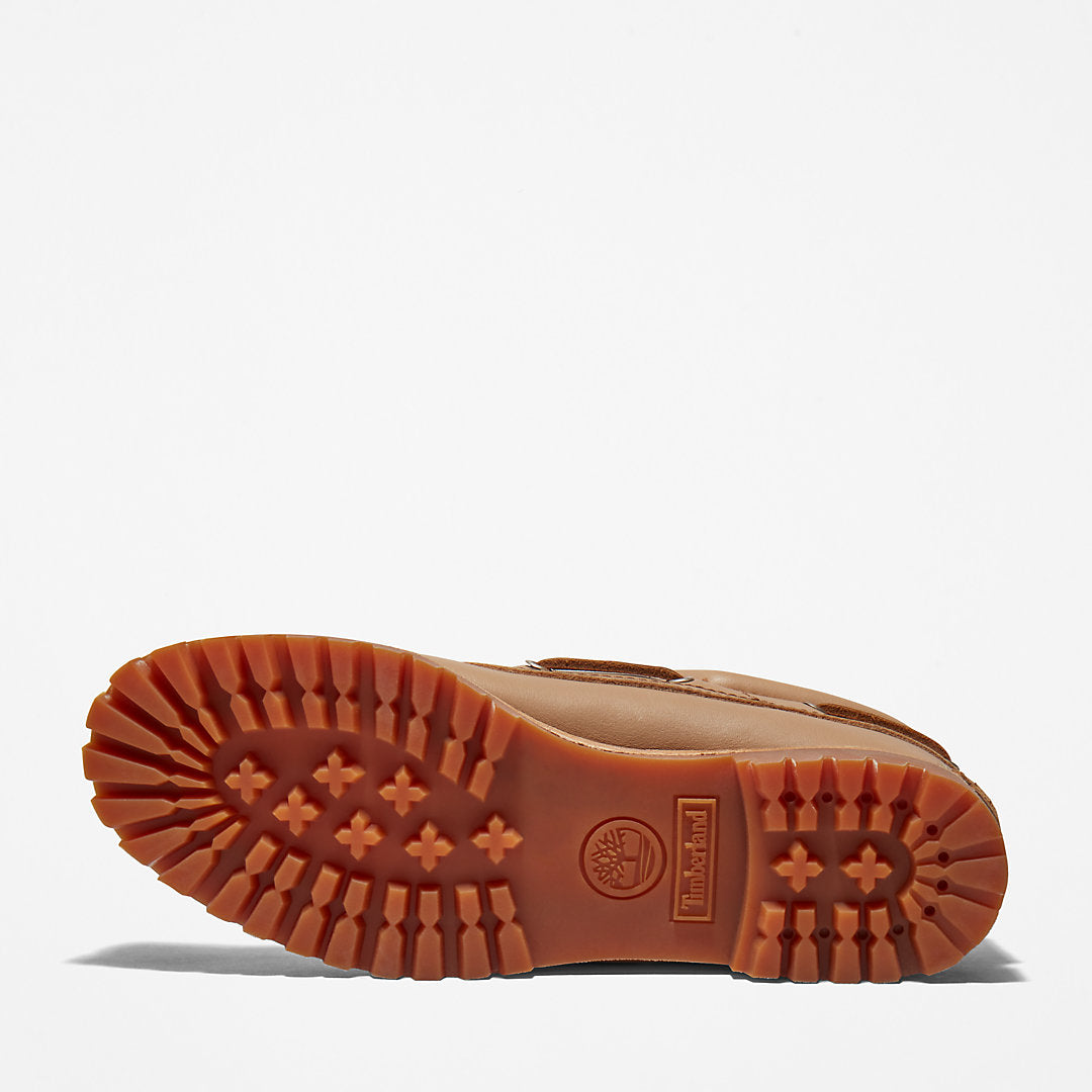 Timberland® Noreen 3-Eye Boat Shoe for Women in Beige Timberland Sale