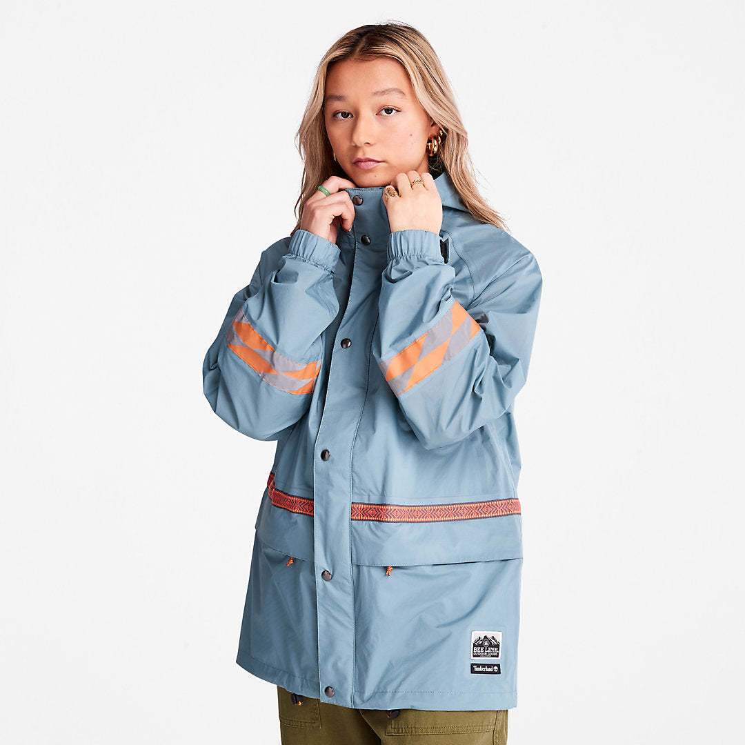 Bee Line x Timberland® Triple-layer Parka in Blue Timberland Sale