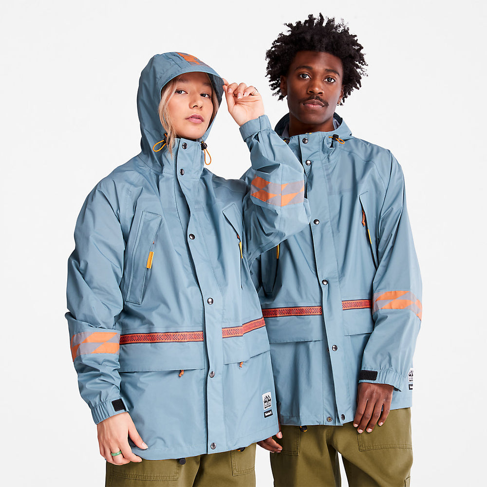 Bee Line x Timberland® Triple-layer Parka in Blue Timberland Sale