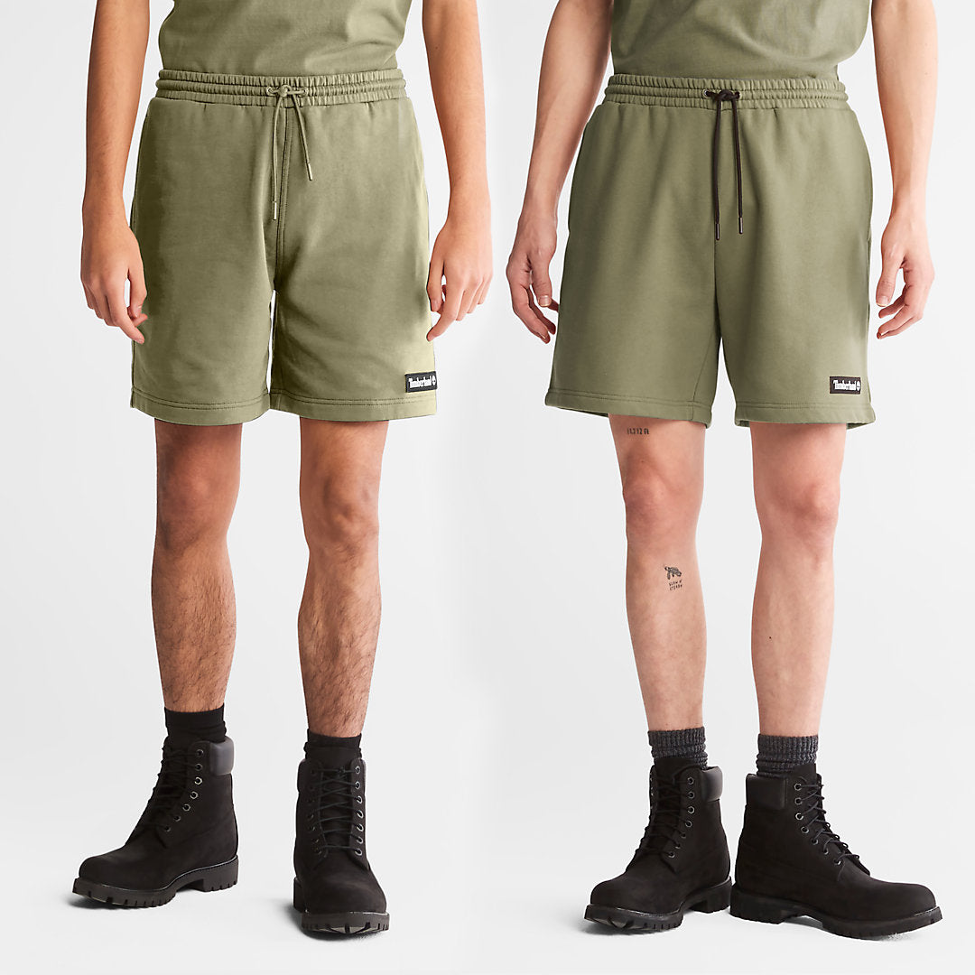 All Gender Sweatshorts in Green Timberland US