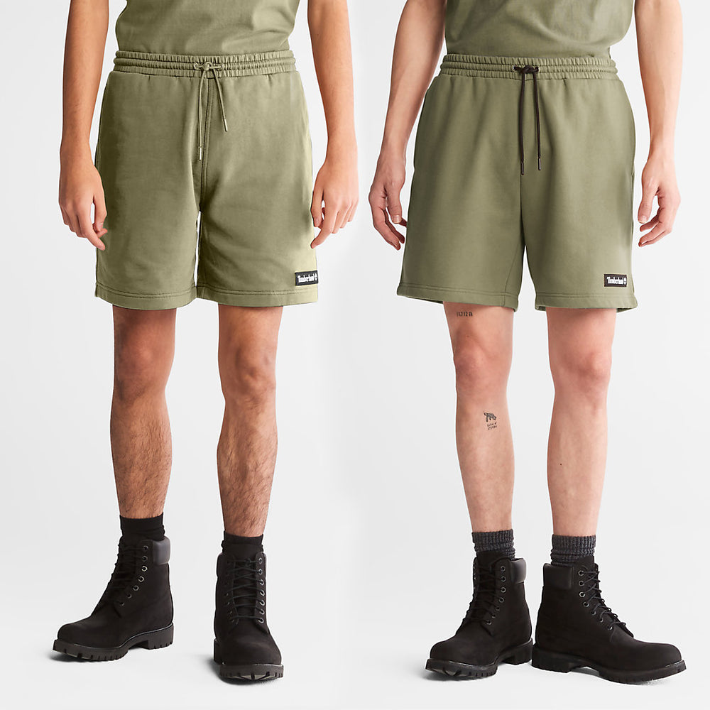 All Gender Sweatshorts in Green Timberland US