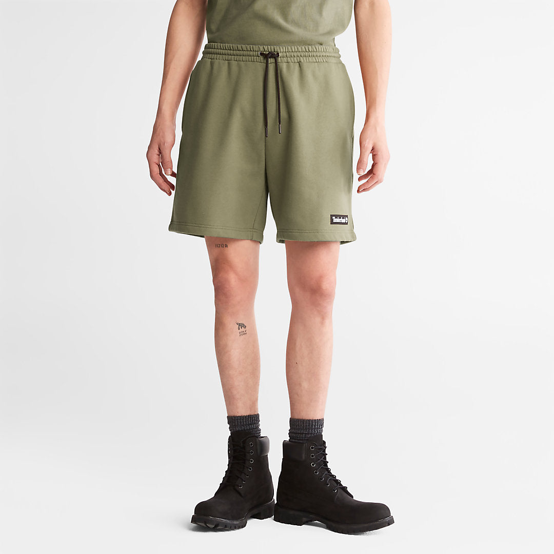 All Gender Sweatshorts in Green Timberland US