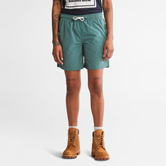 All Gender Windbreaker Shorts in Green Timberland Outlet