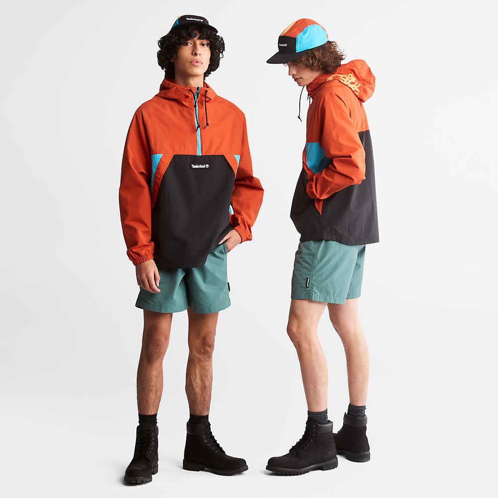 All Gender Windbreaker Shorts in Green Timberland Outlet