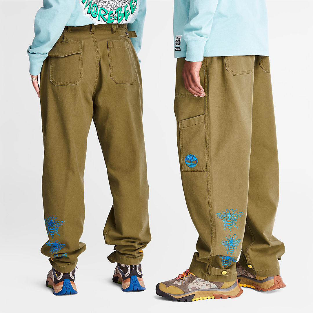 Bee Line x Timberland® Wide-leg Bottoms in Brown Timberland US