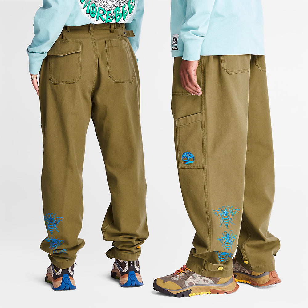 Bee Line x Timberland® Wide-leg Bottoms in Brown Timberland US